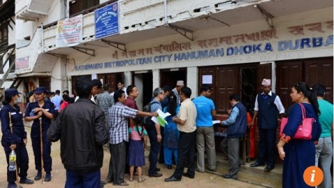 Nepalese head to the ballot box for first local polls in two decades