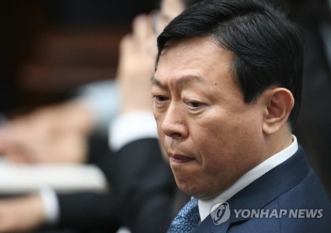 韓國樂天會長 一審完全否認起訴內容