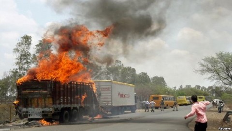 Protests by Indian farmers highlight rural distress