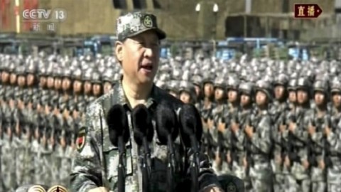中國恫嚇戲碼 台灣總統府又成目標