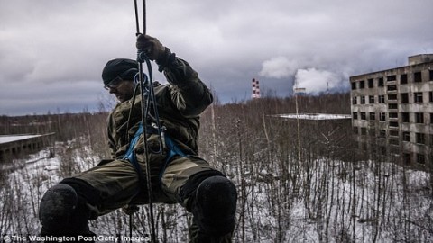 Russian extremists are training neo Nazi terrorists from Europe at a paramilitary course where fanatics prepare for "the collapse of civilization"'