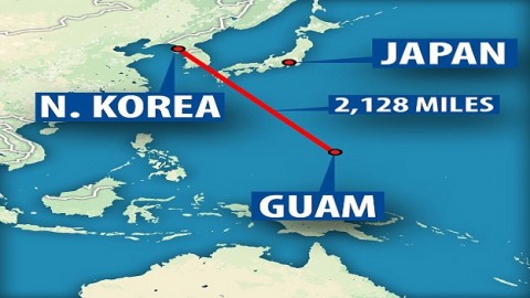 North Korea: Pyongyang is 'carefully examining' plan to strike US Pacific military bases after Trump's ferocious 'fire and fury' warning falls on deaf ears