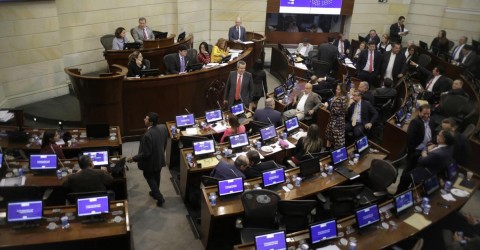 El artículo para que el Congreso defina el destino de la quinta parte del presupuesto de la nación fue aprobado en el Senado con 46 votos