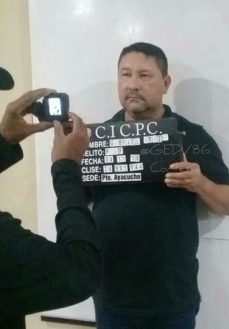 Captura de Luis Felipe Ortega Bernal, alias garganta, jefe del frente 'José Daniel Pérez' del Eln