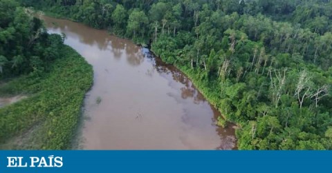 La zona de Morona, afectada por el crudo. 