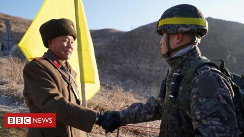 Tension on the DMZ has eased but US-North Korea talks appear stalled. Photo: Getty Images