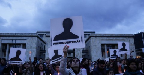 Last year, several manifestations took place protesting against the social leaders killings