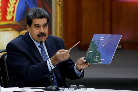 Venezuela president Nicolas Maduro who will take possession on Thursday despite international rejection.