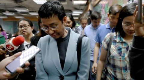 Philippine journalist arrested over libel complaint 
