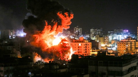 Israeli military strikes Hamas targets in Gaza