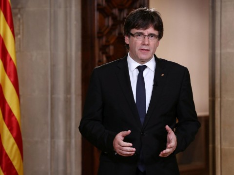 Catalonia president attacks Spanish king for ignoring his people