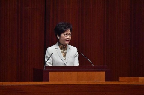 【反港獨】林鄭月娥施政報告　不提修補社會分裂