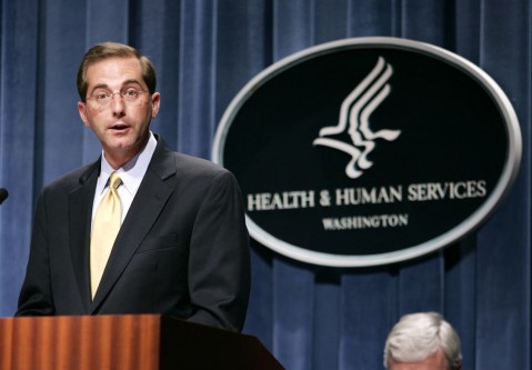 Trump picks Alex Azar to lead Health and Human Services