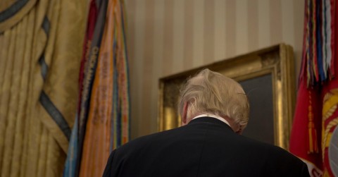 President Trump at the White House in July. His visceral approach to immigration defined his campaign and has shaped the first year of his presidency. Photo: Gabriella Demczuk for The New York Times