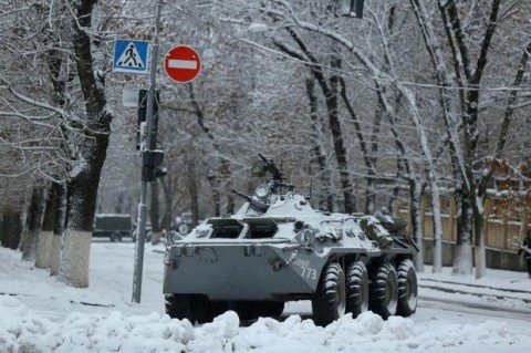 Fighting between Ukrainian forces and pro-Russian separatists, who hold parts of the Donetsk and Lubansk regions, has killed more than 10,000 people since April 2014. Photo: Aleksiy Filippov, AFP/File