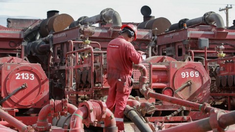 The Obama-era rule targets fracking and is intended to increase the safety of fracking by reducing the risk of water contamination. (Steve Gonzales/Houston Chronicle via AP)