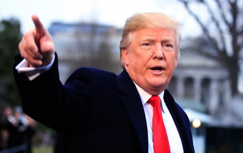 Donald Trump in Washington in December 2017. (AP Photo / Manuel Balce Ceneta)