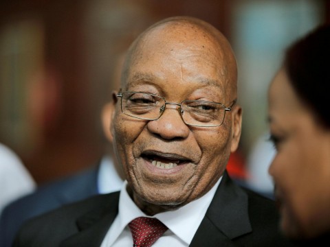 South Africa's President Jacob Zuma is seen at the AU meeting in Addis Ababa on 28 January, 2018. Photo Reuters