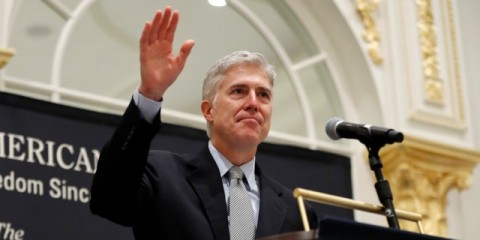 Supreme Court Justice Neil Gorsuch. Photo: Pablo Martinez Monsivais / AP