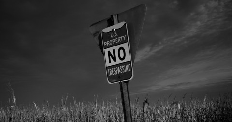 The grounds of the former Cornhusker Ammunition Plant in Grand Island, Nebraska, where the area groundwater has been poisoned by chemicals released by munitions production at the plant. Photo: Ashley Gilbertson/VII Photo