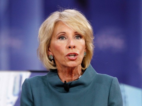 Education Secretary Betsy DeVos