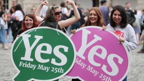 Frauen in Dublin