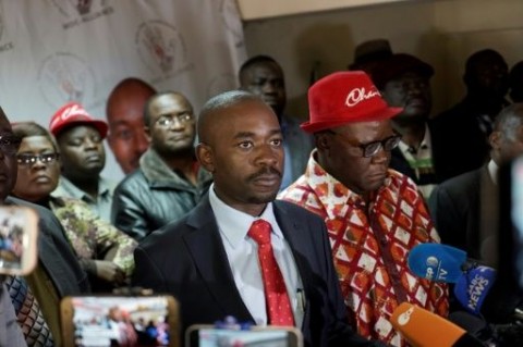 Oppositionsführer Nelson Chamisa