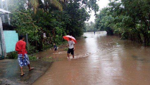 En la colonia Las Delicias, del cantón Metalío, en Acajutla, Sonsonate, 24 familias fueron evacuadas tras el desbordamiento del río Cauta, reportó la Policía Nacional Civil.