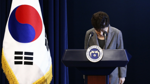 Saenuri Chief: Park Will Accept Call for Resignation in April